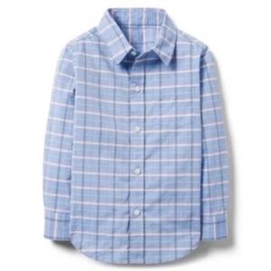 Janie and Jack Baby Boy Plaid Button Down Shirt (18-24M)